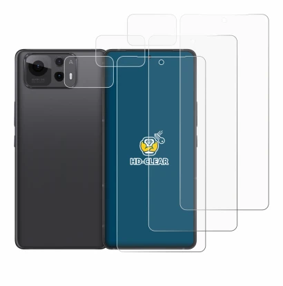 Abbildung des Geräts ASUS ZenFone 12 Ultra (Display+Kamera) mit einer Vielzahl des Displayschutzes.