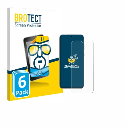 Vorderseite einer Produktverpackung mit dem Markenlogo BROTECT. Daneben ist das Gerät Huawei Pura 80 Ultra mit dem zugehörigen