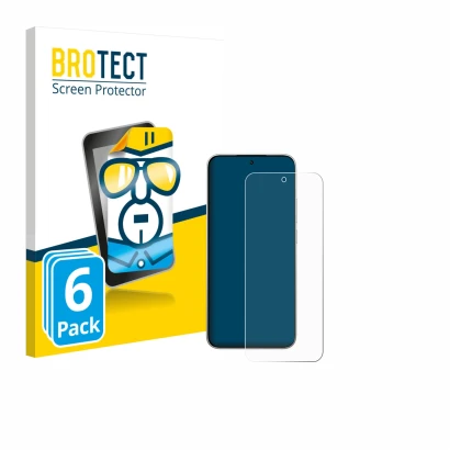 Vorderseite einer Produktverpackung mit dem Markenlogo BROTECT. Daneben ist das Gerät Xiaomi 15T mit dem zugehörigen Displaysc