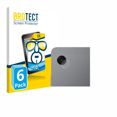 Vorderseite einer Produktverpackung mit dem Markenlogo BROTECT. Daneben ist das Gerät Samsung Galaxy Tab A11 8.7" (NUR Kameras