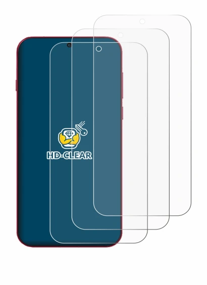 Abbildung des Geräts Oppo Find X9 mit einer Vielzahl des Displayschutzes.