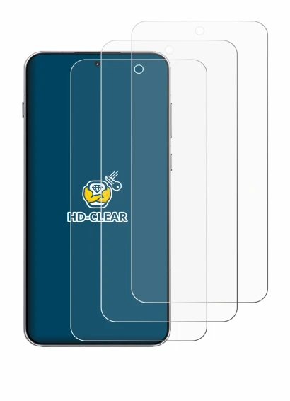 Abbildung des Geräts OnePlus 15R mit einer Vielzahl des Displayschutzes.