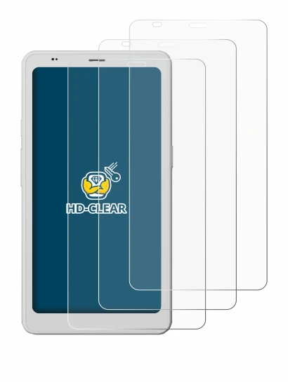 Abbildung des Geräts Boox Palma 2 Pro mit einer Vielzahl des Displayschutzes.