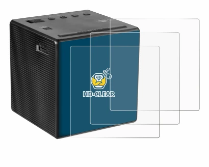 Abbildung des Geräts Sony ICF-C1 mit einer Vielzahl des Displayschutzes.