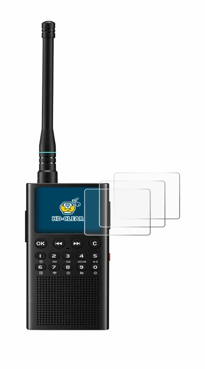 Abbildung des Geräts Choyong WT2 mit einer Vielzahl des Displayschutzes.