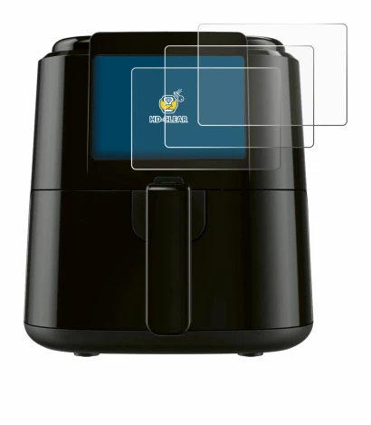 Abbildung des Geräts SilverCrest SHFD 1400 C1 mit einer Vielzahl des Displayschutzes.