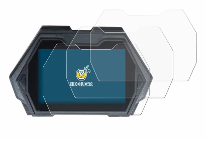 Abbildung des Geräts Kukirin G3 Pro mit einer Vielzahl des Displayschutzes.