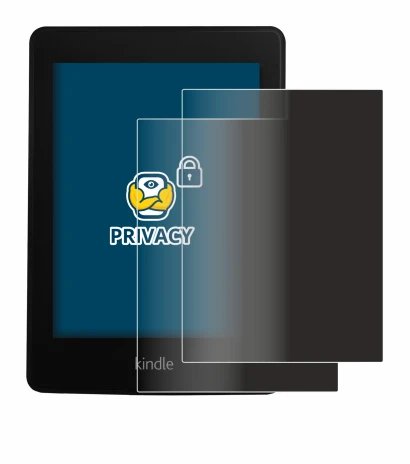 Abbildung des Geräts Amazon Kindle Paperwhite 2013 mit einer Vielzahl des Displayschutzes.