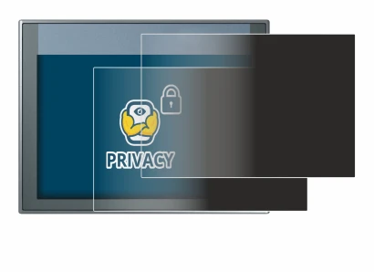 Abbildung des Geräts Siemens Simatic HMI KTP 700 Basic mit einer Vielzahl des Displayschutzes.