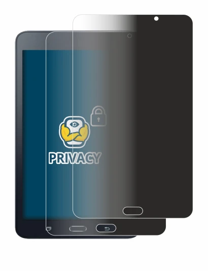 Abbildung des Geräts Samsung Galaxy Tab A6 7.0 mit einer Vielzahl des Displayschutzes.