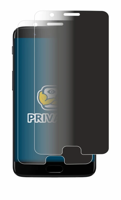 Abbildung des Geräts OnePlus 5 mit einer Vielzahl des Displayschutzes.