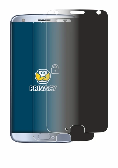 Abbildung des Geräts Motorola Moto X4 mit einer Vielzahl des Displayschutzes.