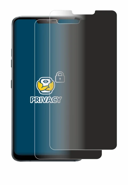 Abbildung des Geräts LG G7 ThinQ mit einer Vielzahl des Displayschutzes.