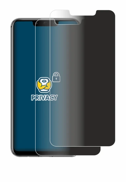 Abbildung des Geräts Huawei Mate 20 lite mit einer Vielzahl des Displayschutzes.