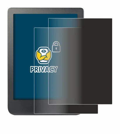 Abbildung des Geräts Kobo Clara HD (6") mit einer Vielzahl des Displayschutzes.