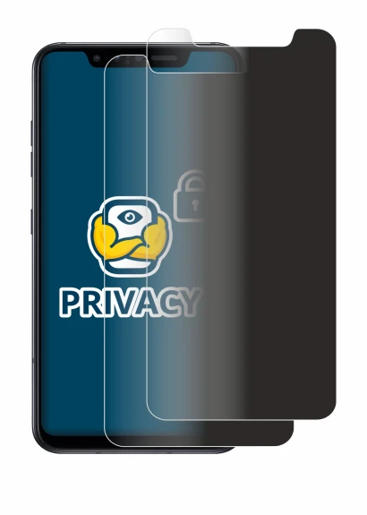 Abbildung des Geräts LG G8s ThinQ mit einer Vielzahl des Displayschutzes.