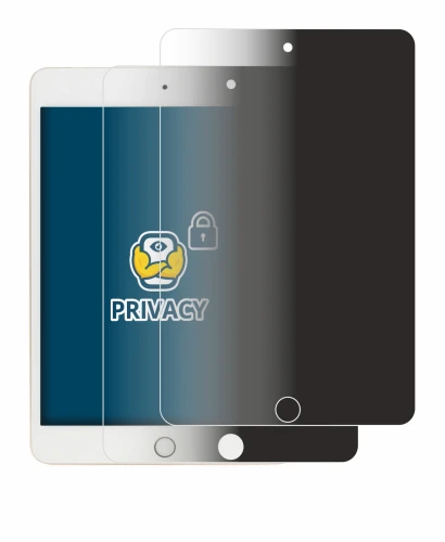 Abbildung des Geräts Apple iPad Mini 5 2019 (5. Gen.) mit einer Vielzahl des Displayschutzes.