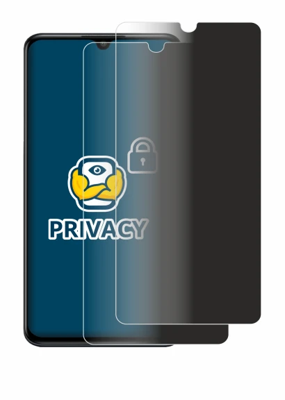 Abbildung des Geräts Huawei P30 lite mit einer Vielzahl des Displayschutzes.