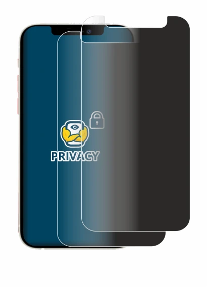 Abbildung des Geräts Apple iPhone 12 mini mit einer Vielzahl des Displayschutzes.