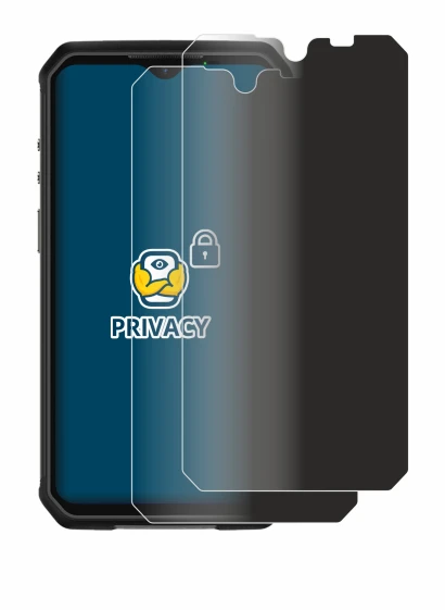 Abbildung des Geräts Ulefone Armor 9 mit einer Vielzahl des Displayschutzes.