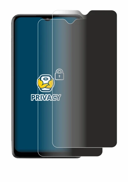 Abbildung des Geräts Samsung Galaxy M12 mit einer Vielzahl des Displayschutzes.