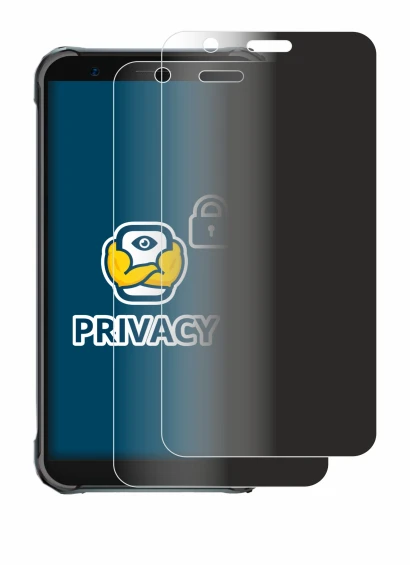 Abbildung des Geräts Blackview BV4900 Pro mit einer Vielzahl des Displayschutzes.