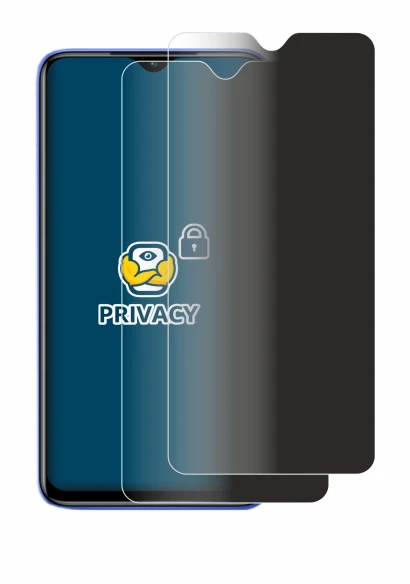 Abbildung des Geräts Xiaomi Redmi 9T mit einer Vielzahl des Displayschutzes.