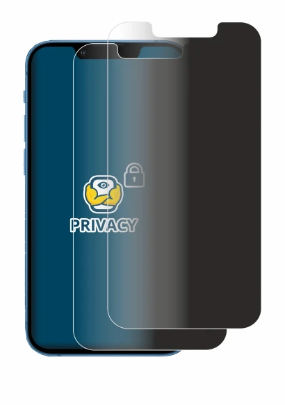 Abbildung des Geräts Apple iPhone 13 mini mit einer Vielzahl des Displayschutzes.