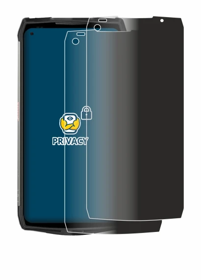 Abbildung des Geräts Ulefone Power Armor 13 mit einer Vielzahl des Displayschutzes.