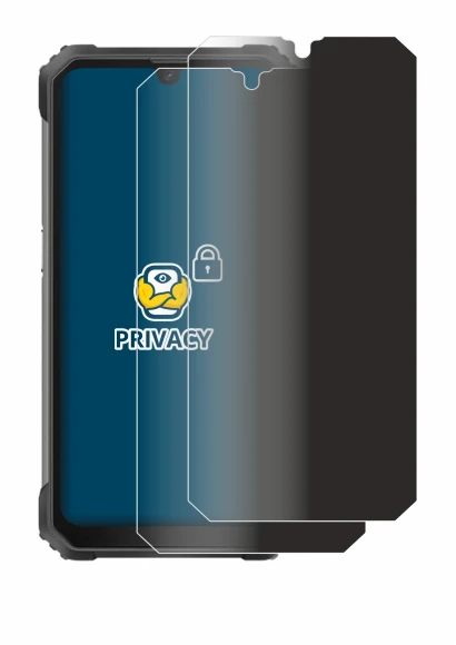 Abbildung des Geräts Blackview BV8800 mit einer Vielzahl des Displayschutzes.