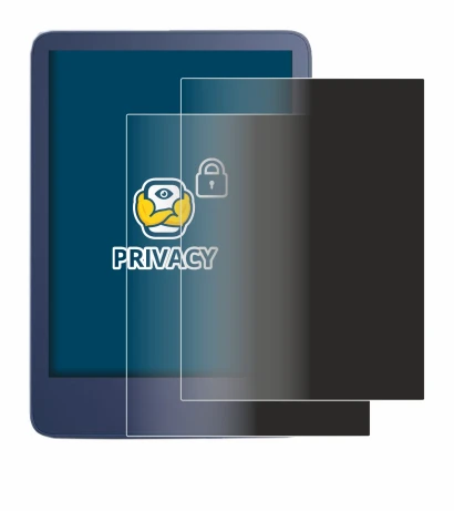 Abbildung des Geräts Amazon Kindle Reader 2022 mit einer Vielzahl des Displayschutzes.