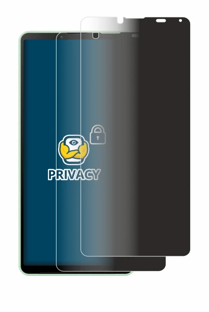 Abbildung des Geräts Sony Xperia 10 V mit einer Vielzahl des Displayschutzes.