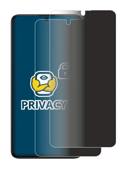 Abbildung des Geräts Xiaomi Redmi Note 13 Pro 5G mit einer Vielzahl des Displayschutzes.