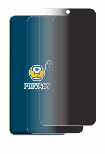 Abbildung des Geräts Honor X8A mit einer Vielzahl des Displayschutzes.