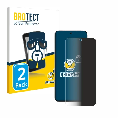 Vorderseite einer Produktverpackung mit dem Markenlogo BROTECT. Daneben ist das Gerät Xiaomi 15 mit dem zugehörigen Displaysch