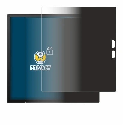 Abbildung des Geräts Boox Go 7 mit einer Vielzahl des Displayschutzes.