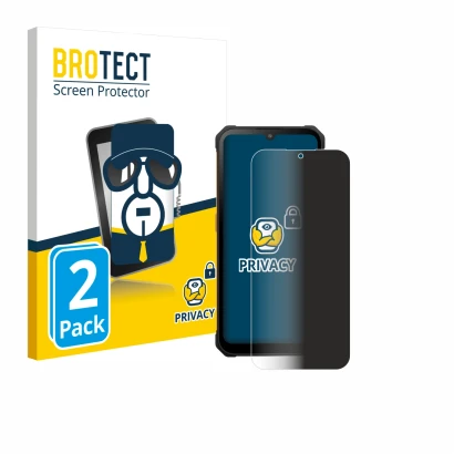 Vorderseite einer Produktverpackung mit dem Markenlogo BROTECT. Daneben ist das Gerät Hammer Iron Va mit dem zugehörigen Displ