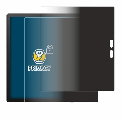 Abbildung des Geräts Boox Go Color 7 Gen II mit einer Vielzahl des Displayschutzes.