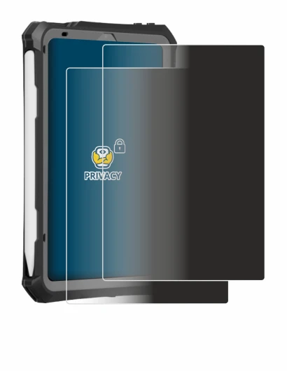 Abbildung des Geräts Apple iPad Mini 7 2024 (case-friendly) mit einer Vielzahl des Displayschutzes.