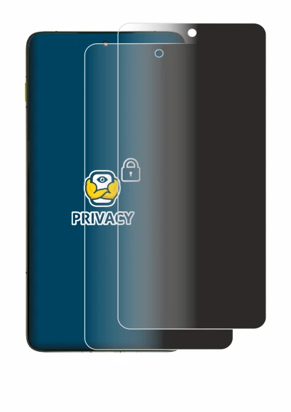 Abbildung des Geräts Motorola Edge 70 mit einer Vielzahl des Displayschutzes.