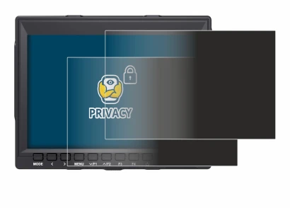 Abbildung des Geräts Feelworld FW759 7" mit einer Vielzahl des Displayschutzes.