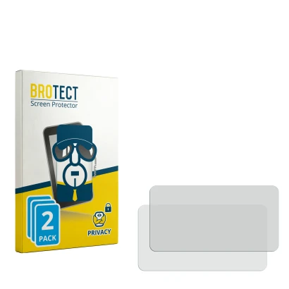Vorderseite einer Produktverpackung mit dem Markenlogo BROTECT. Daneben ist der zugehörige Displayschutz.