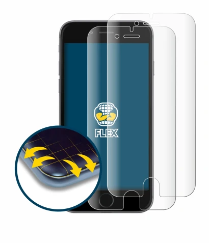 Abbildung des Geräts Apple iPhone 6S mit einer Vielzahl des Displayschutzes.