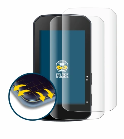 Abbildung des Geräts Bryton Rider 750 mit einer Vielzahl des Displayschutzes.