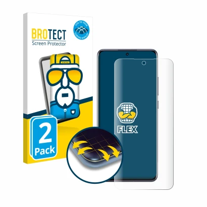 Vorderseite einer Produktverpackung mit dem Markenlogo BROTECT. Daneben ist das Gerät Xiaomi 12 mit dem zugehörigen Displaysch