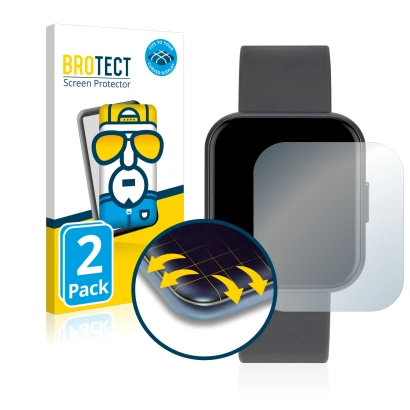Vorderseite einer Produktverpackung mit dem Markenlogo BROTECT. Daneben ist das Gerät Xcoast Ive 2 mit dem zugehörigen Display