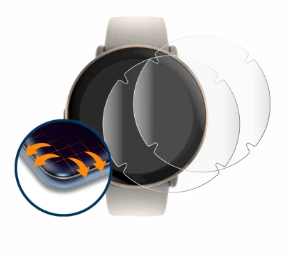 Abbildung des Geräts Polar Ignite 3 mit einer Vielzahl des Displayschutzes.