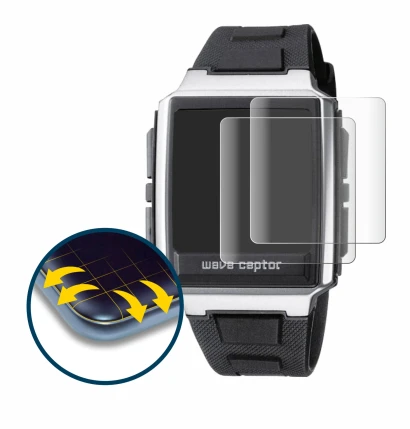 Abbildung des Geräts Casio WV-59 mit einer Vielzahl des Displayschutzes.