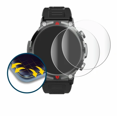 Abbildung des Geräts IFMDA S100 1.45" mit einer Vielzahl des Displayschutzes.