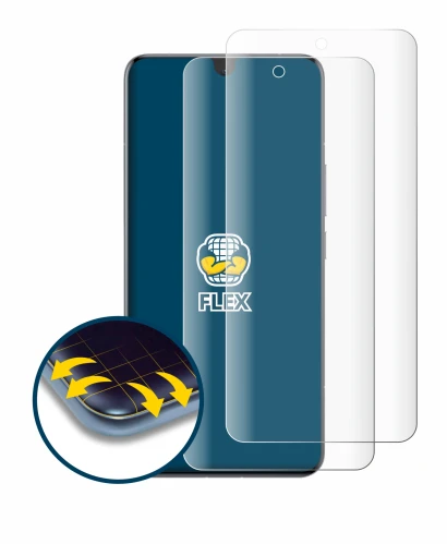 Abbildung des Geräts Xiaomi 14 Ultra mit einer Vielzahl des Displayschutzes.